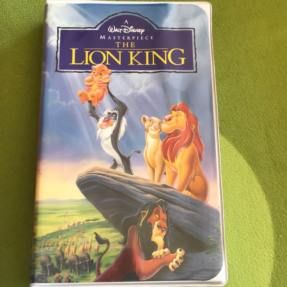 1995 The Lion King VHS